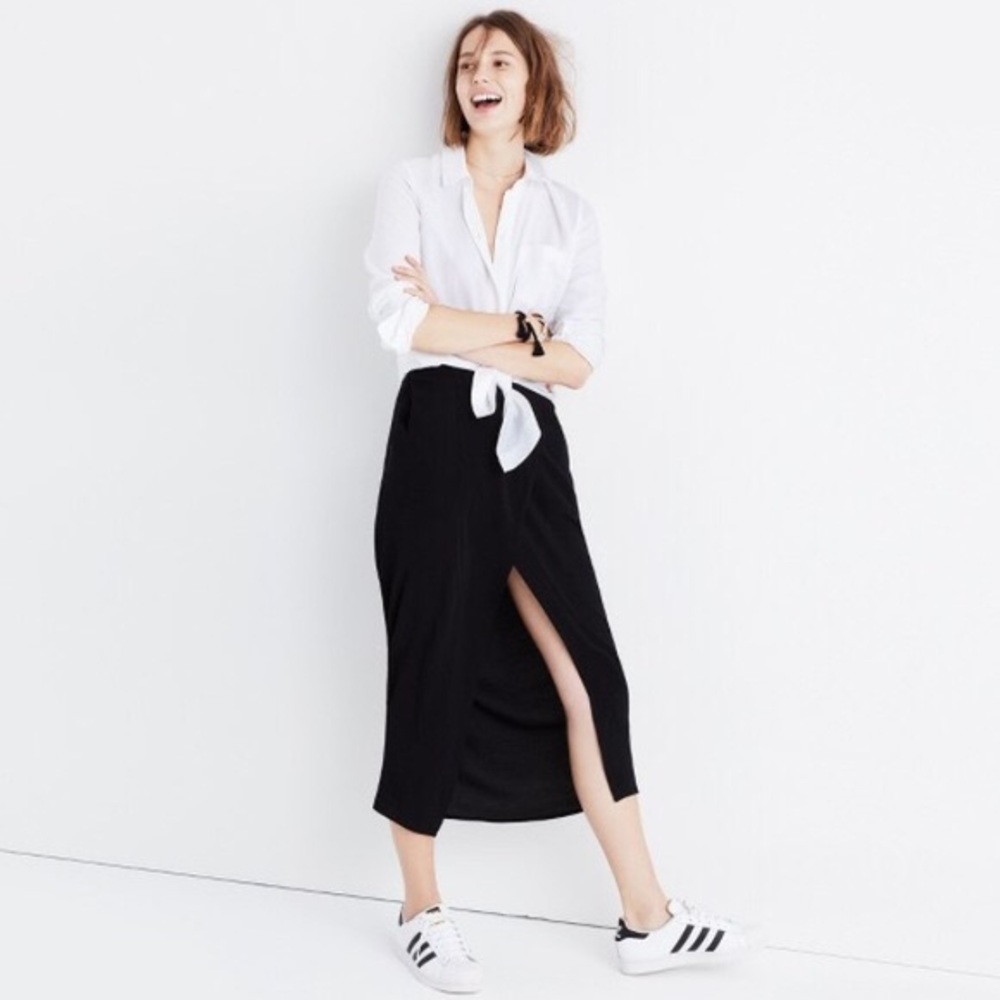 Madewell Overlay Midi Skirt